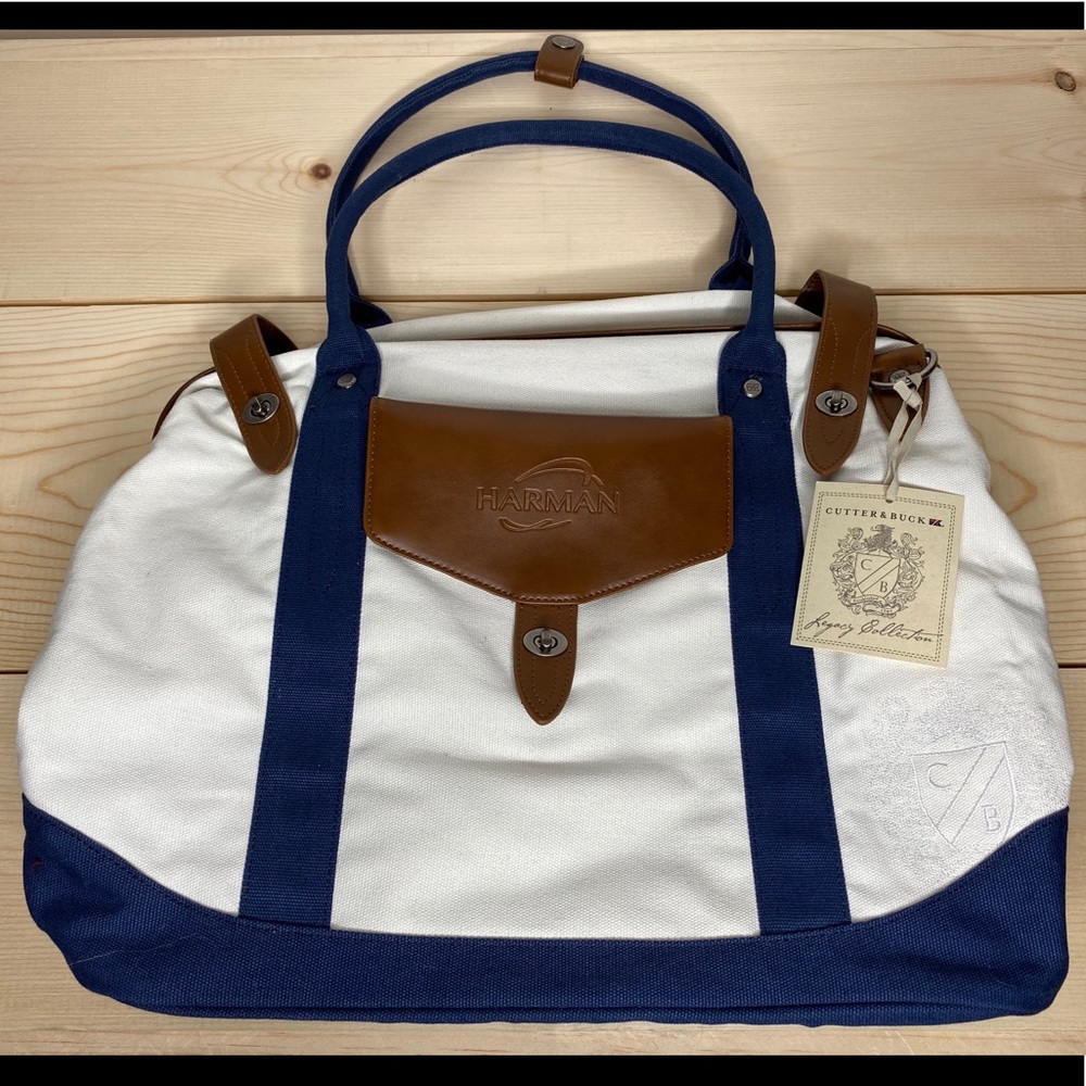 Cutter and Buck Legacy Collection Canvas Duffle